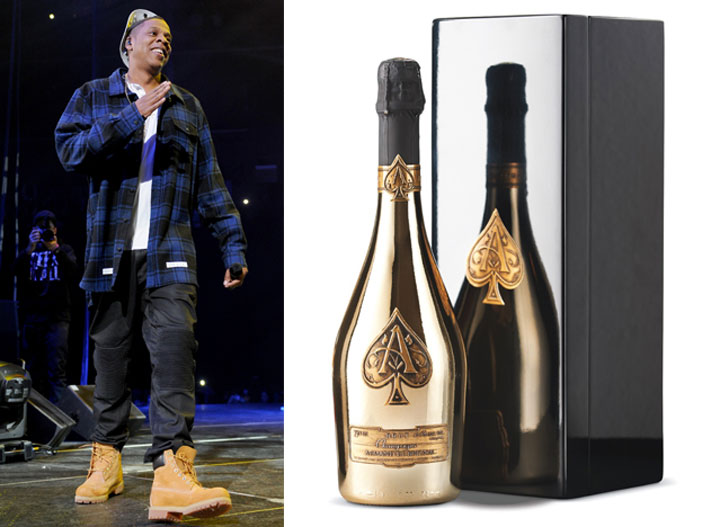 Jay-Z has bought an interest in Armand de Brignac Champagne.