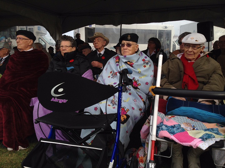 A West Island Remembrance Day ceremony featured brief speeches and a poetry reading, honouring Canadians who have served in times of war, military conflict and peace on November 6, 2014.