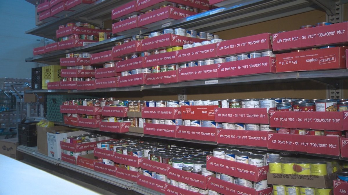 National food bank usage numbers have remained steady since last year.