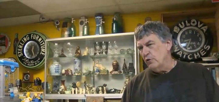 Wayne Learie, a.k.a. the Mad Picker, is auctioning off part of antique collection to make room for new acquisitions.