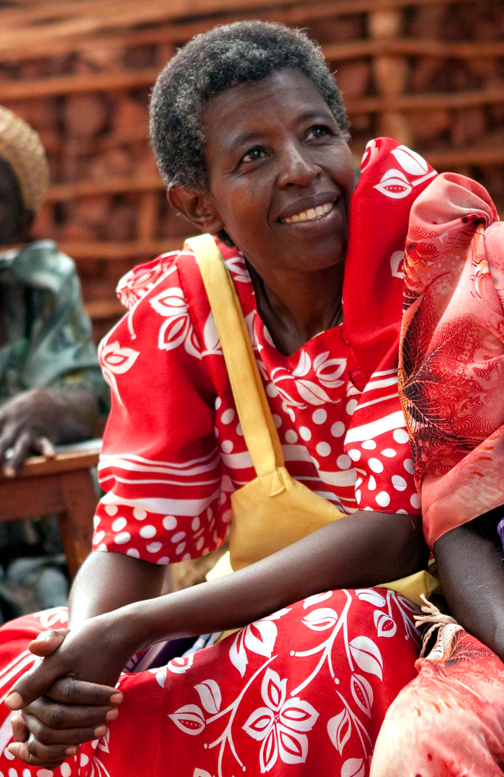 Mariam Mulindwa takes care of 17 people in her home–her own children, grandchildren and a group of orphans.