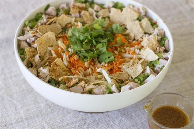Turn turkey leftovers into a healthy dinner salad