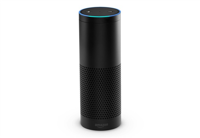 This product image provided by Amazon shows the Amazon Echo.