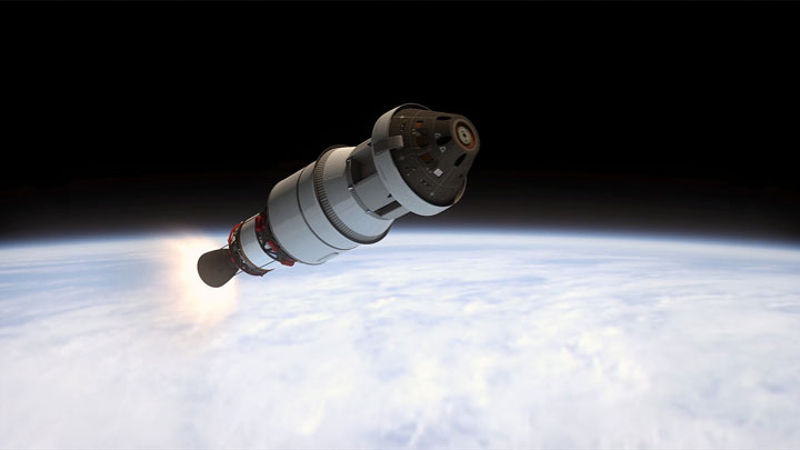 Seventeen minutes into the mission, Orion will be inserted into its first, low-Earth orbit.