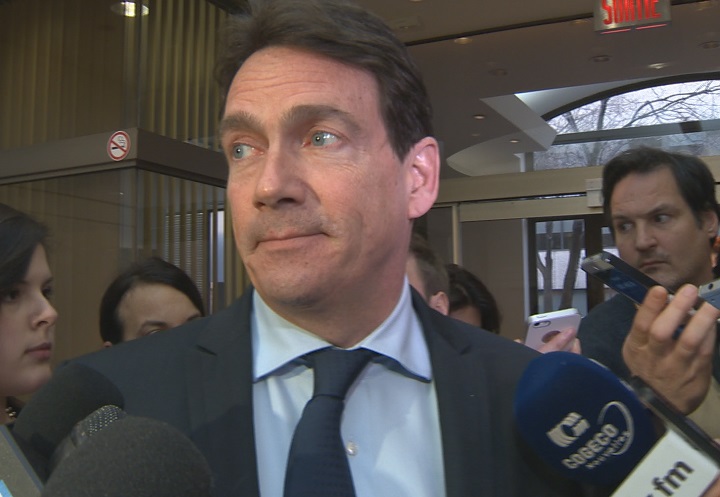 Pierre Karl Péladeau announced his bid for leadership of the Parti Québécois on November 27, 2014.