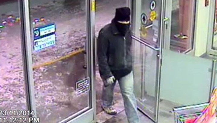 Saskatoon police release surveillance photo of man suspected of robbing River Heights pharmacy; may have robbed other pharmacies.