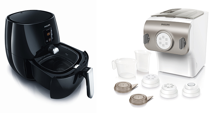 Philips Air Fryer and Past Maker are high tech with great old fashioned results