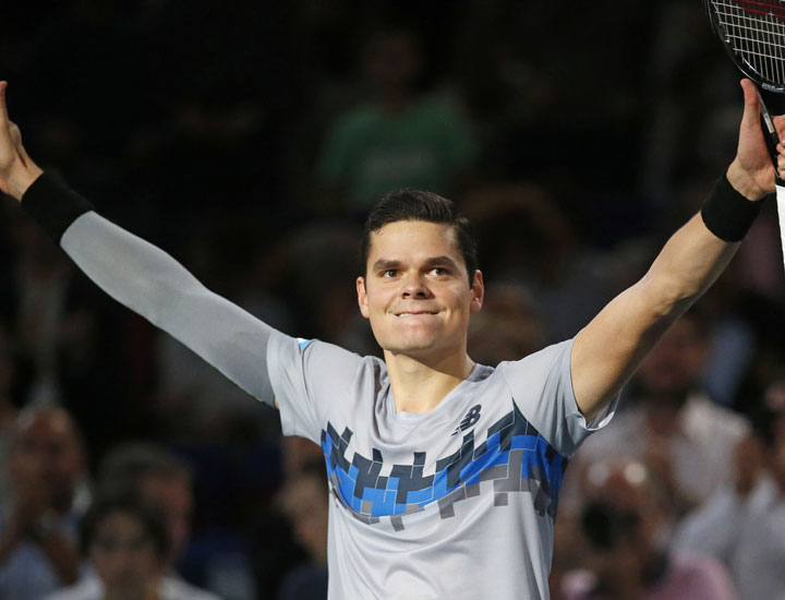 Raonic named Tennis Canada's male player of the year for fourth straight year