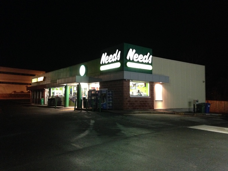 Police first received reports of a robbery at the Needs Convenience on Prince Albert Road just after 1 a.m. on Friday.