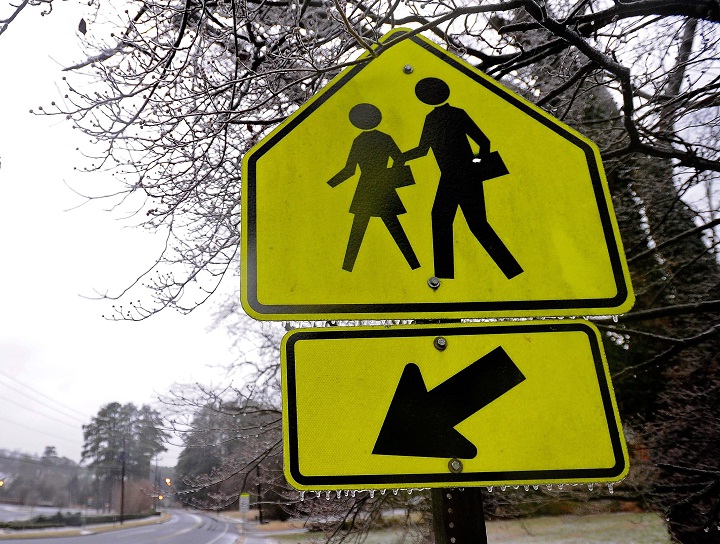 Police departments across the Greater Toronto Area are reminding pedestrians and motorists to be vigilant crossing the street and in school zones.