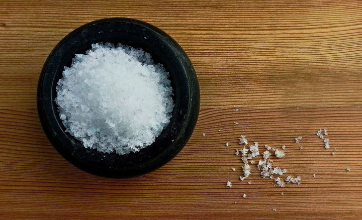 Sea salt crystals, like these from the Vancouver Island Salt Co., are coarser than table salt, which is treated with anti-caking agents to make it free-flowing. But the sea salt can, if necessary, be easily crushed for cooking.