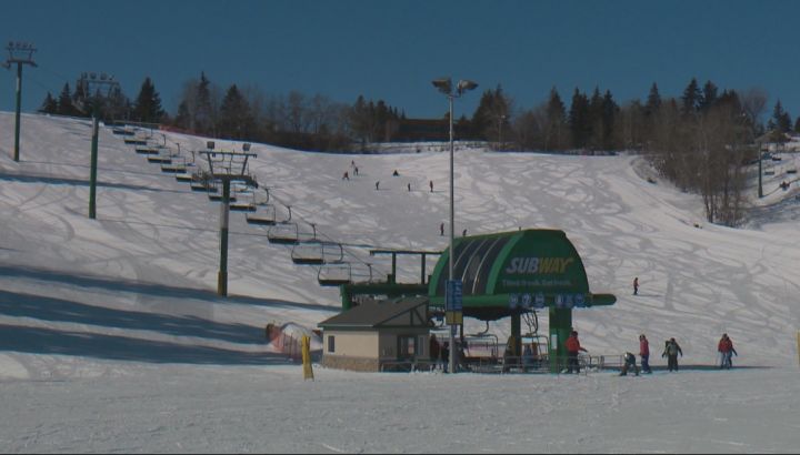Snow valley ski hill