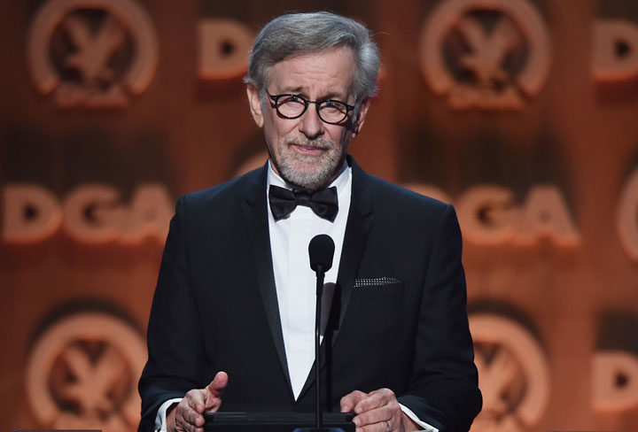 Steven Spielberg, pictured in February 2015.