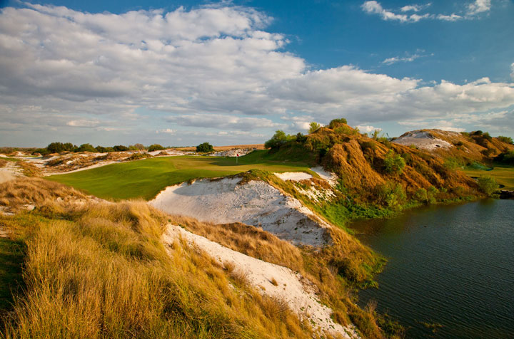 Streamsong golf course in Streamsong, Florida.
