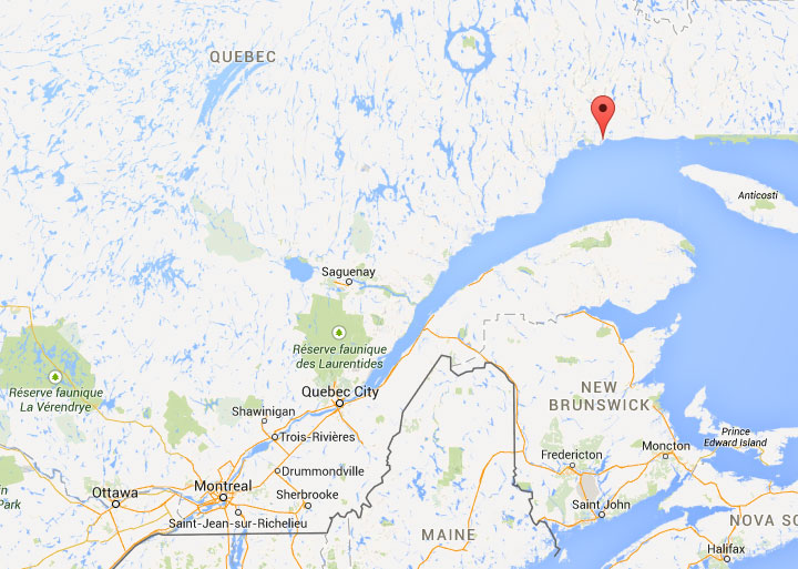Quebec provincial police say a freight train has derailed on the province's North Shore.