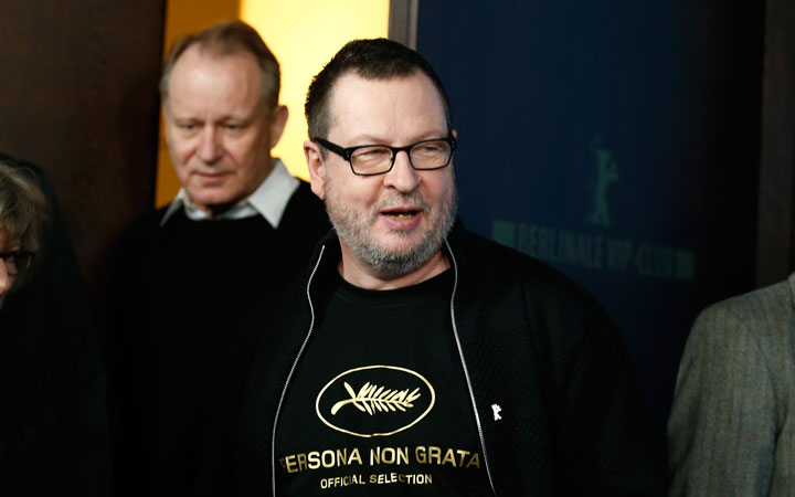 Director Lars von Trier, pictured in February 2014.