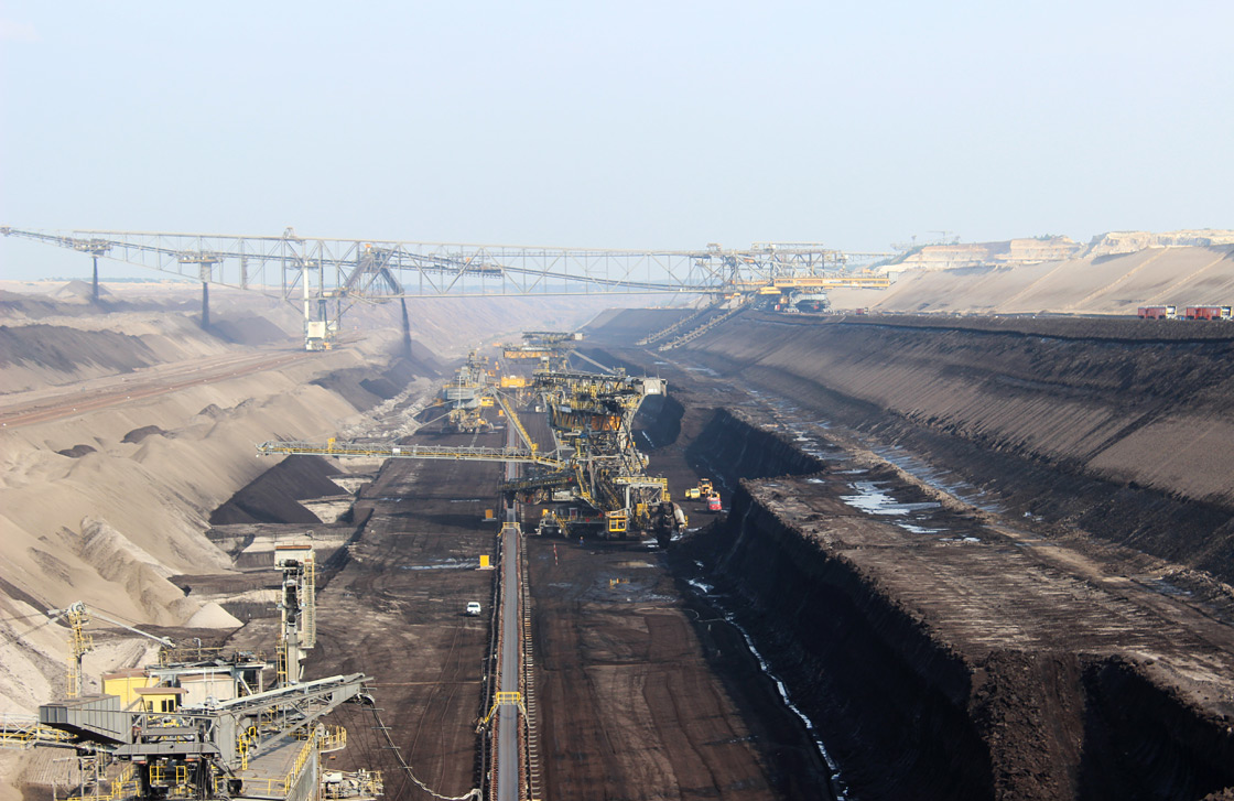 The Welzow mine, seen from above