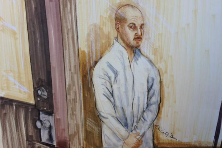 Brian Whitlock appeared in court on Nov. 10.