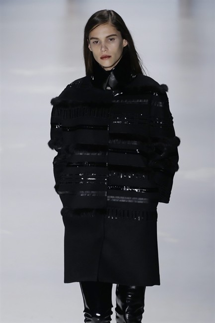 Leather wool big hits at Sao Paulo fashion week