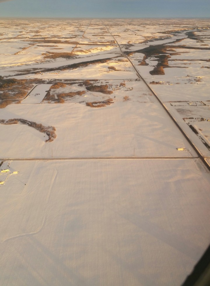 Dec. 18: This Your Saskatchewan photo was taken by Ashley Yurchi over Borden.