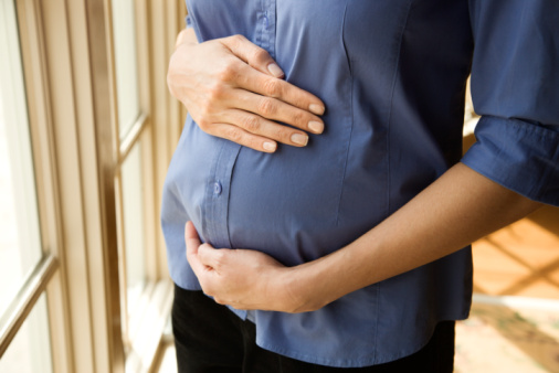 A file photo of a pregnant woman.