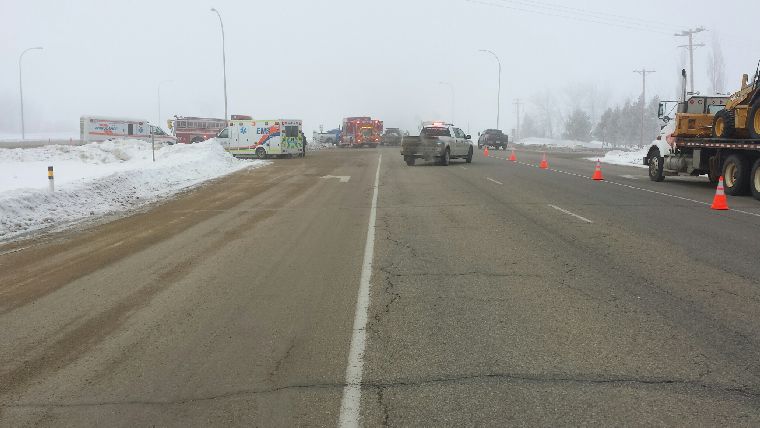 At approximately 12:30 pm. on Monday December 15th, Mayerthorpe RCMP were dispatched to a two vehicle motor vehicle collision at the intersection of Highway 43 and Range Road 80 in the County of Lac Ste. Anne. 