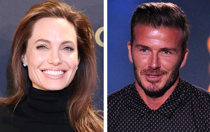 Angelina Jolie, David Beckham
