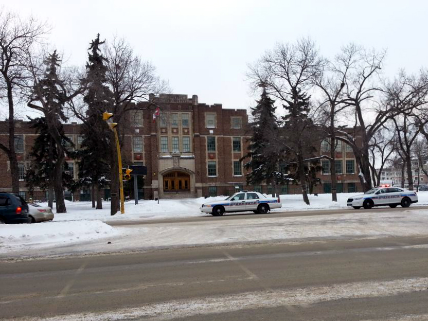 Balfour Collegiate on lockdown after report of person with a weapon
