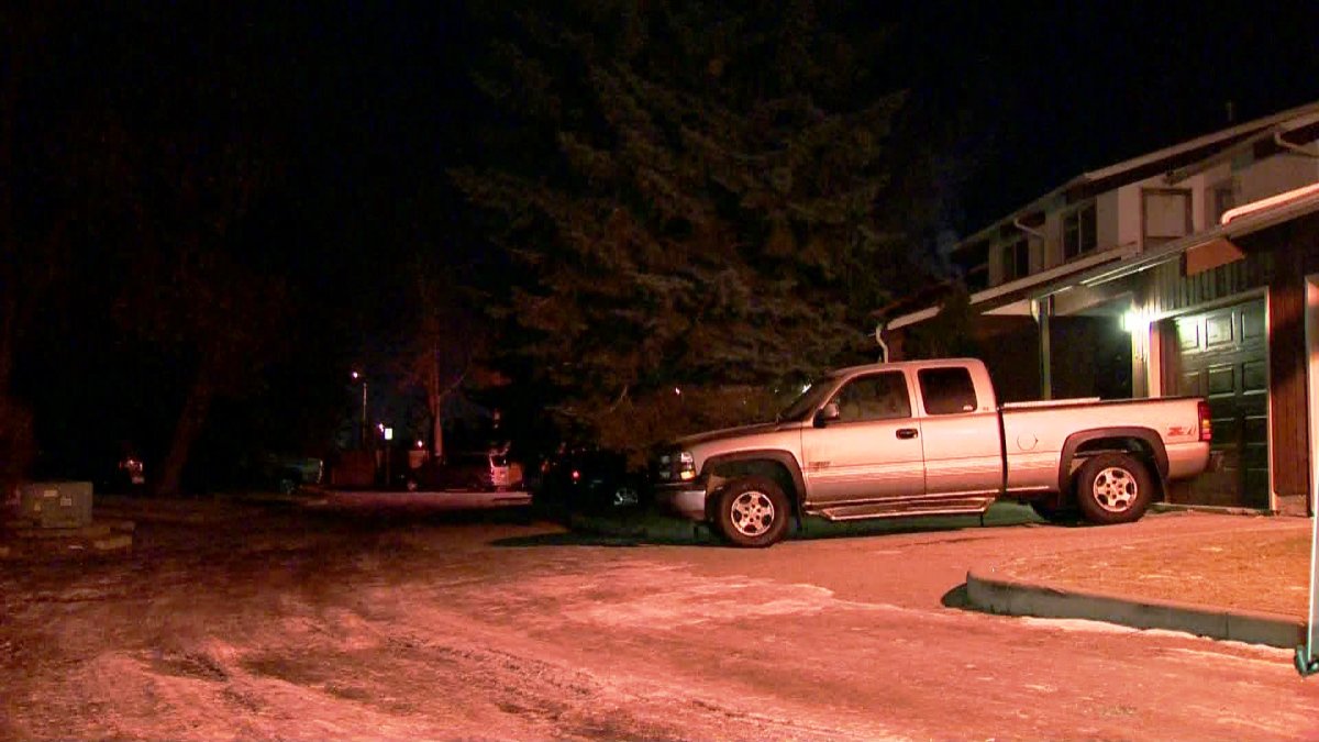 Police investigate after a BB gun was fired into a Pineridge home on Sunday, December 18th, 2014. 