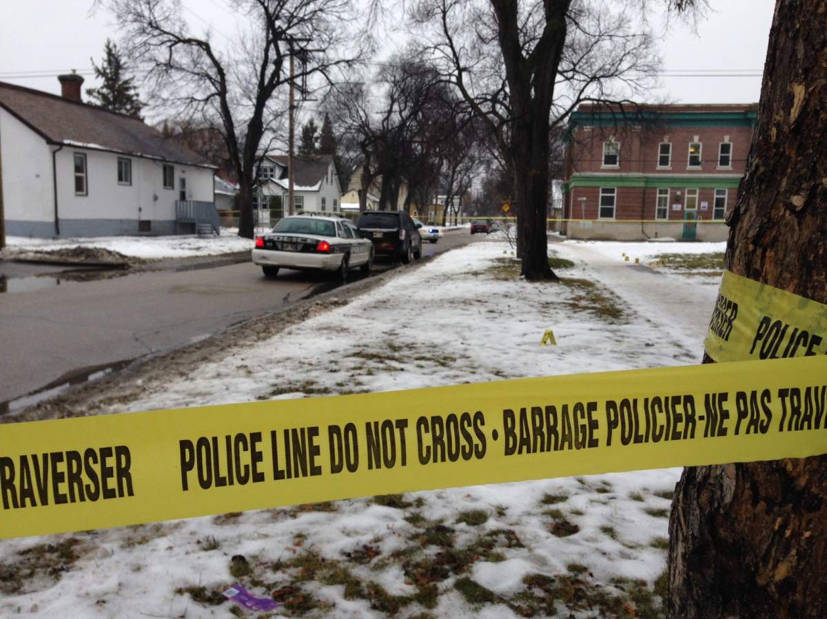 The scene of the homicide in the north End in 2014.