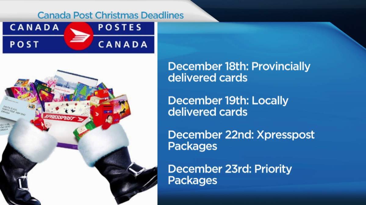 Canada Post warns deadlines for Christmas delivery fast approaching - image
