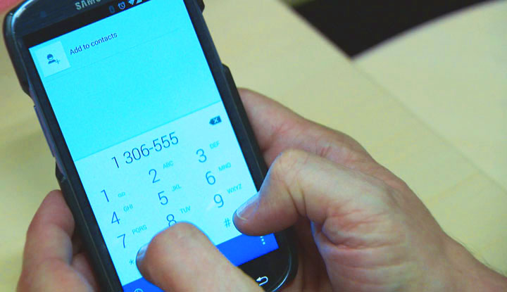 Not as many customers in Saskatchewan are expected to call or text on Christmas Day, according to SaskTel.