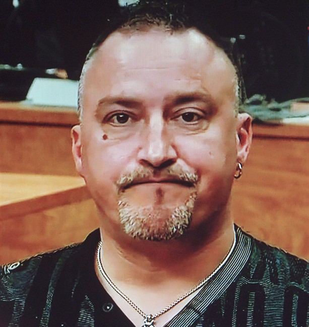 FTQ-C union organizer Bernard "Rambo" Gauthier is seen in the video feed from the Charbonneau inquiry looking into corruption in the Quebec construction industry Wednesday, February 26, 2014 in Montreal.