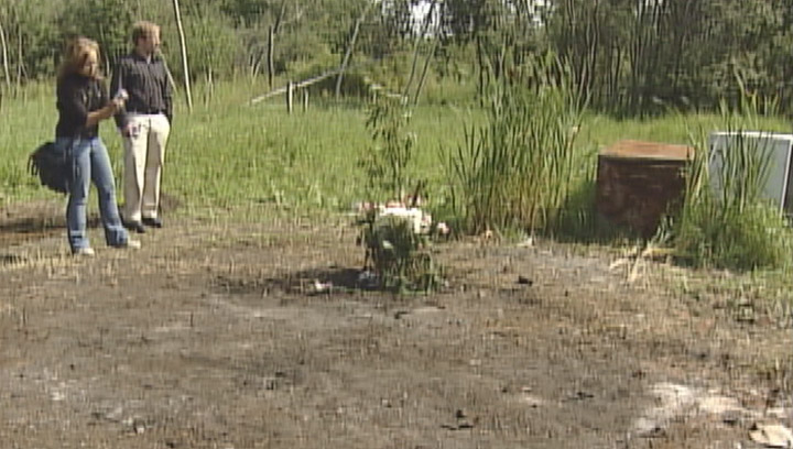The location outside of Saskatoon where the remains of Daleen Bosse were located on Aug. 7, 2008.
