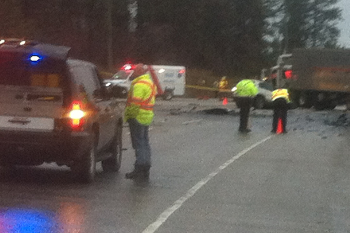 The BC Coroners Service has identified the woman who died after a fatal collision near Kelowna on Saturday. 