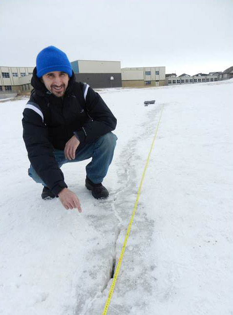 Could this be the source of the Calgary frost quake hundreds of people heard on March 4, 2014.