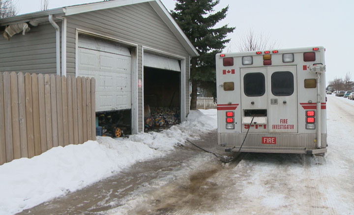 Firefighters have been busy with two garage fires over the weekend in Saskatoon.