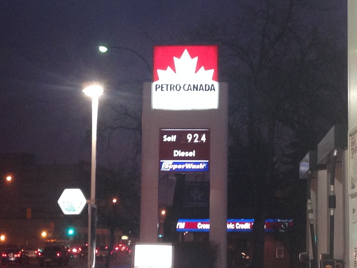 Winnipeg gas prices