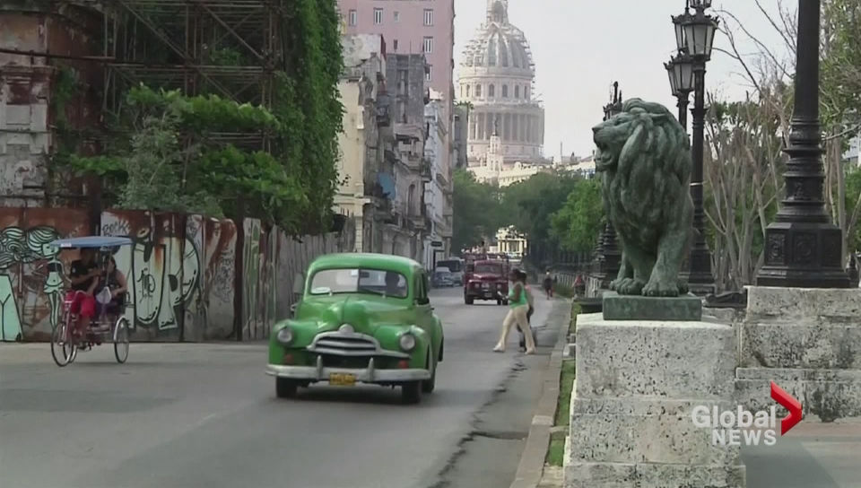 The critical meetings that lead to the announcement of changes in the U.S. relationship with Cuba took place in Canada. 