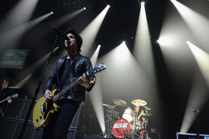Musician Billie Joe Armstrong of Green Day performs during the 2013 SXSW Music, Film + Interactive Festival at ACL Live on March 15, 2013 in Austin, Texas.