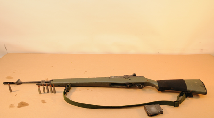 Justin Bourque's gun