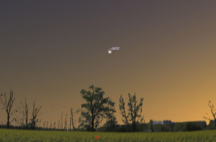 Don’t miss the pairing of Jupiter and Venus in the evening sky on June 30.