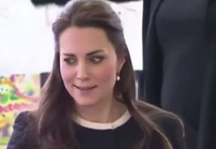 The Duchess of Cambridge was caught throwing some shade at a charity event in New York this week.