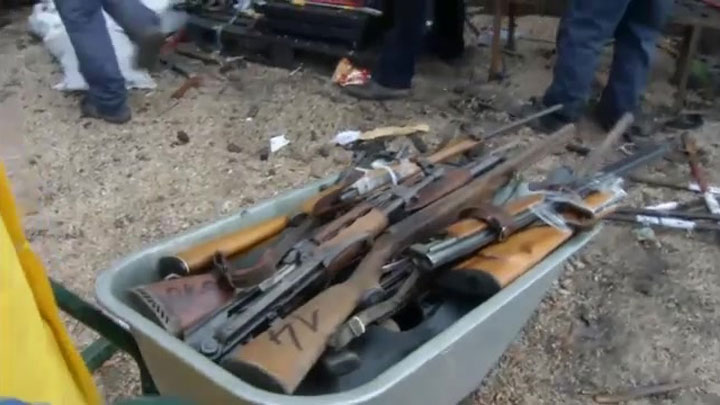 Kosovo melts more than 2,000 guns and rifles seized from civilians ...