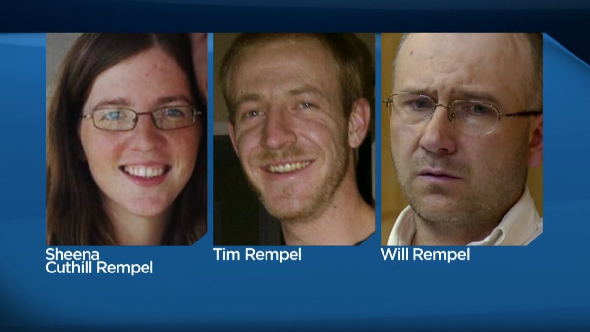 Timothy Rempel, Sheena Cuthill Rempel Wilhelm Rempel are charged with the murder of 24 year old Ryan Lane who went missing in February 2012.
