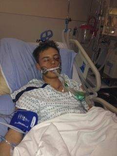 Nathan Harris was critically injured in January 2014 when the car he was in was struck by a pickup truck.