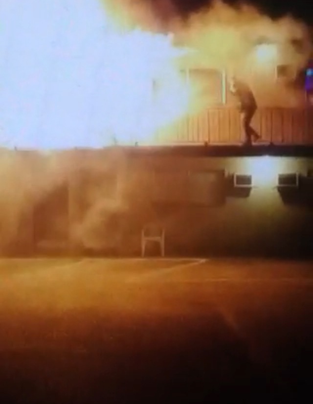 Penticton motel fire - image
