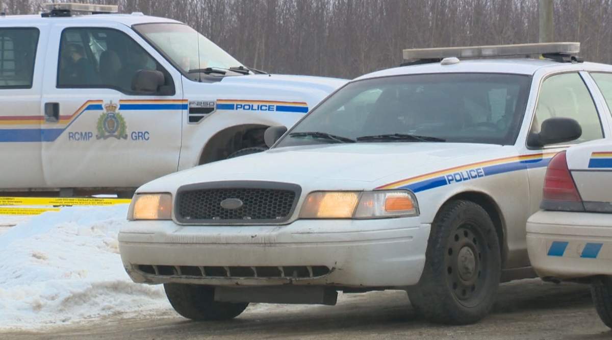  RCMP Parkland County, west of Edmonton. December 21, 2014.