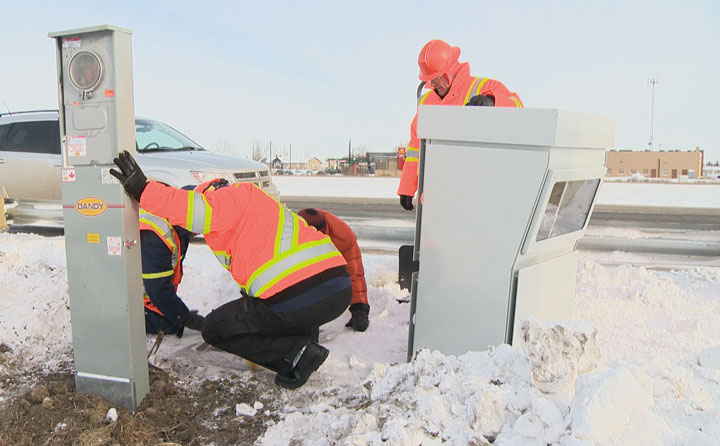 SGI installing photo radar cameras; should be operational in Saskatoon and Martensville early next week.