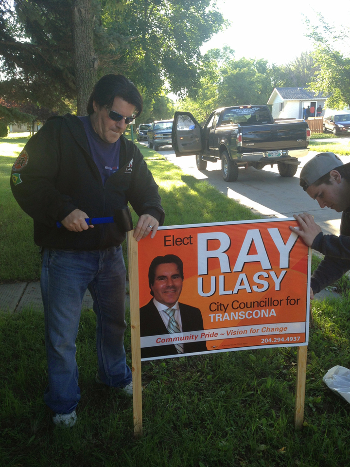 Raymond Ulasy Winnipeg city council candidate drug weapons